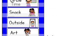 Creating A Visual Schedule For Your Preschool Pre K And