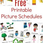 Free Printable Picture Schedule Cards Daily Visual
