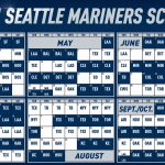 Mariners Open The 2021 Season At T Mobile Park On April 1