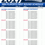 Pin By Gia Shaw On Uriah Nba Playoff Schedule