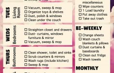 Pin On Cleaning Calendar