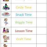 Preschool Schedule Template Preschool Schedule Daily