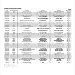 Printable Bowl Schedule Templates 9 Free PDF Format