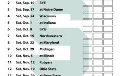 Printable Michigan State Spartans Football Schedule 2016