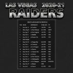 Printable Oakland Raiders Schedule 2021