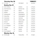 Printable Week 3 NFL Schedule Pick Em Sheets Nfl Pick