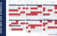 Red Sox 2021 Schedule Calendar Calendar 2021