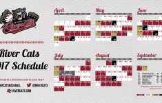 Sacramento River Cats Full 2017 Schedule Now Available