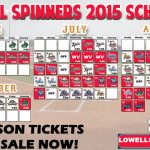 Spinners Release 2015 Season Schedule Spinners