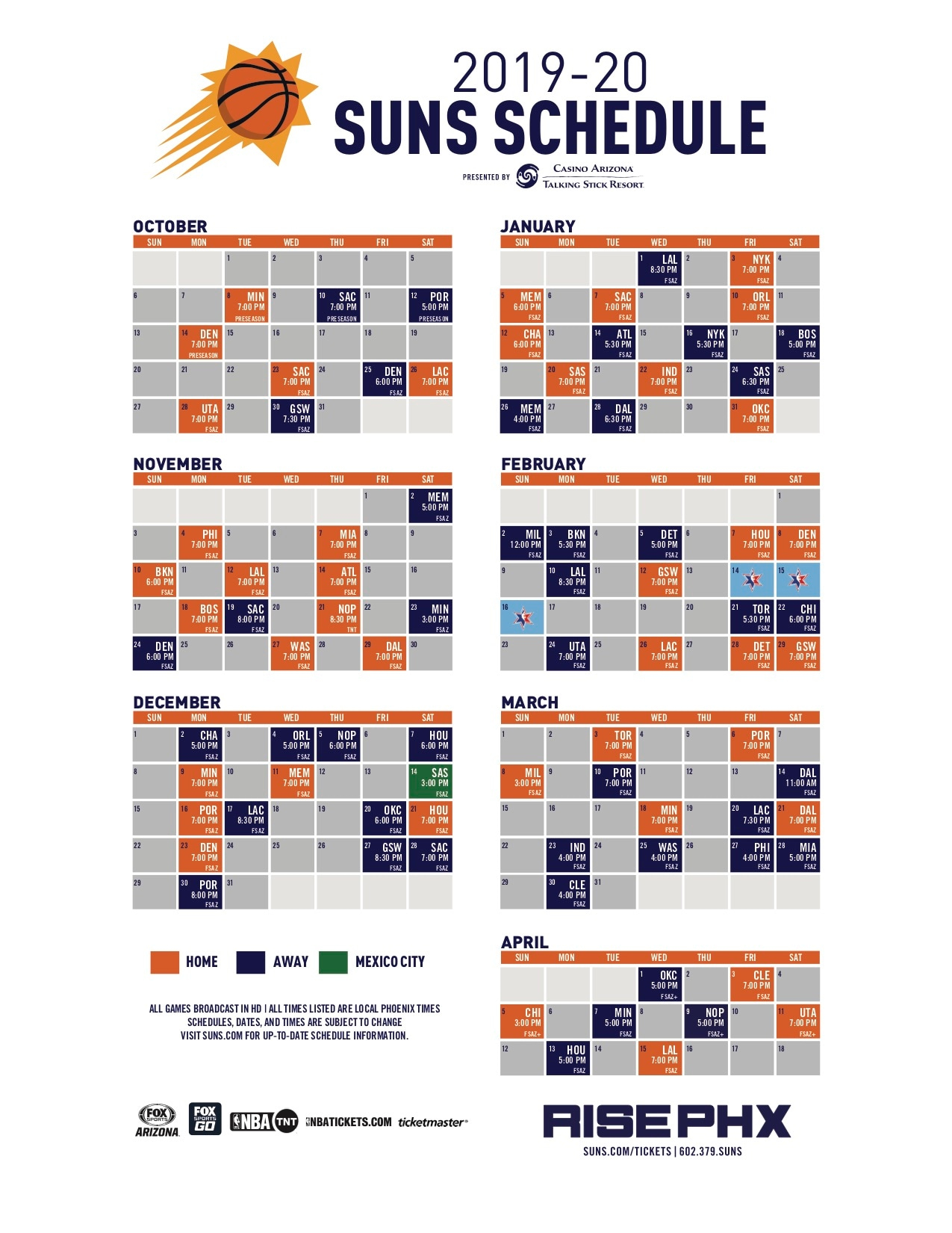 Suns broadcast schedule jpg Phoenix Suns
