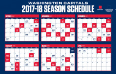 Top Washington Capitals Printable Schedule Joann Website