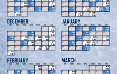 Toronto Maple Leafs 17 18 Printable Schedule Leafs