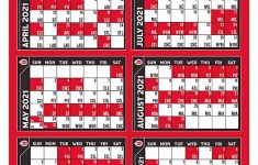 Cincinnati Reds Printable Schedule 2021