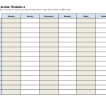 5 Best Printable Blank Class Schedule Printablee