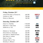 College Football Tv Schedule 2021 Printable