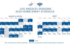 Dodgers Calendar Schedule 2021 Calendar 2021
