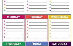 Free Weekly Cleaning Checklist Free Printable Included