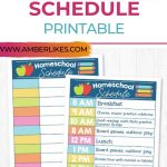 Get Your FREE Homeschool Daily Schedule Printable