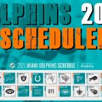 Miami Dolphins 2021 Schedule Release YouTube