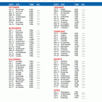 New York Rangers Printable Schedule 2017 Dallas Stars