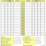 Panel Schedule Template Square D Printable Schedule Template