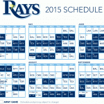 Rays Printable Schedule That Are Handy Alma Website