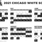 White Sox 2021 Schedule Whitesox