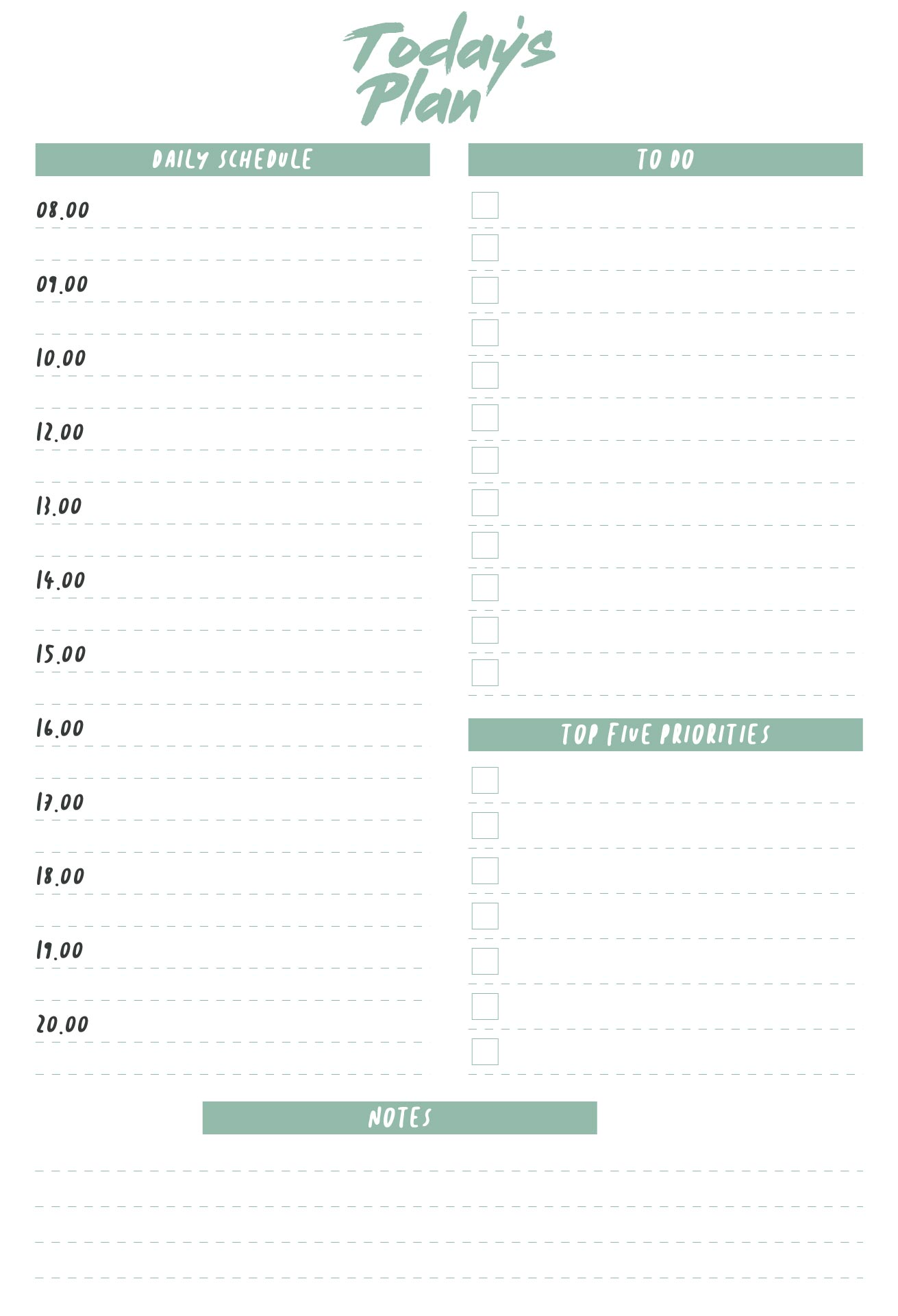 10 Best Weekly Hourly Calendar Printable Printablee