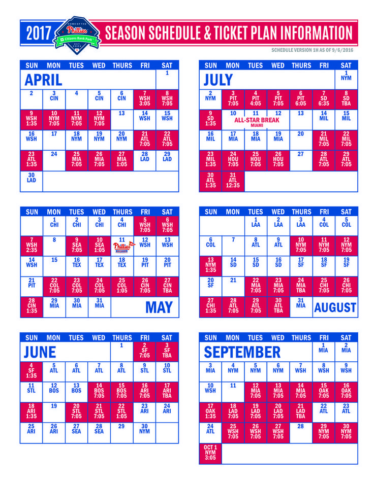 2017 Phillies Season Schedule width 800 jpg 800 1035 