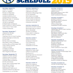 2021 Bowl Games Printable Schedule Th2021