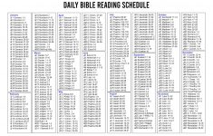 5 Best Printable Bible Reading Guide Printablee