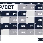 Brewers Release Schedule For 2021 Season