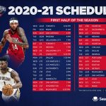 Download A Printable Pelicans 2020 21 Schedule New