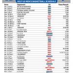 Kentucky Basketball Schedule 2017 18 TV Times And