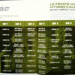 Les Mills Combat Ultimate Warrior Schedule Printable