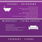 Pinterest Weekly Cleaning Schedule Weekly Cleaning