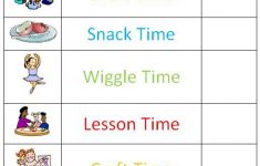 Preschool Schedule Template Preschool Schedule Daily