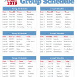 Printable 2019 Women S World Cup Group Schedule