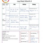 Printable Baby Schedule For Newborn To 6 Months