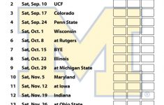 Printable Michigan Wolverines Football Schedule 2016