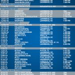 Printable Schedule KU Basketball Schedule