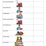 Sample Preschool Daily Schedule Download Printable PDF