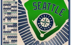 Seattle Mariners 2021 Schedule Print Etsy