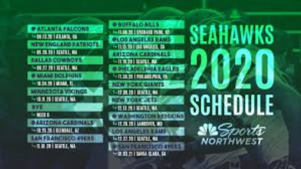 Seattle Seahawks Schedule 2021 Printable Schedule 