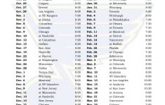 St Louis Blues Printable Schedule That Are Witty Lucas