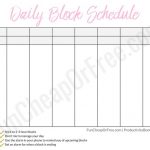 The Block Schedule System Life Changing Fun Cheap Or