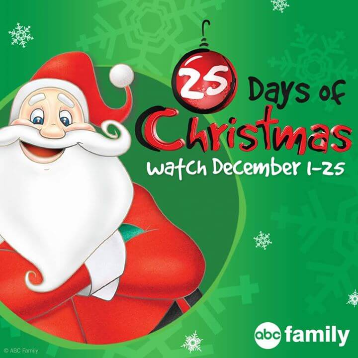 2015 ABC Family 25 Days Of Christmas Schedule