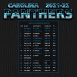 2021 2022 Carolina Panthers Wallpaper Schedule