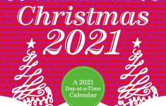 2021 Countdown To Christmas Day At A Time Box Calendar
