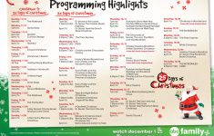Abc Family 25 Days Of Christmas 2008 Schedule